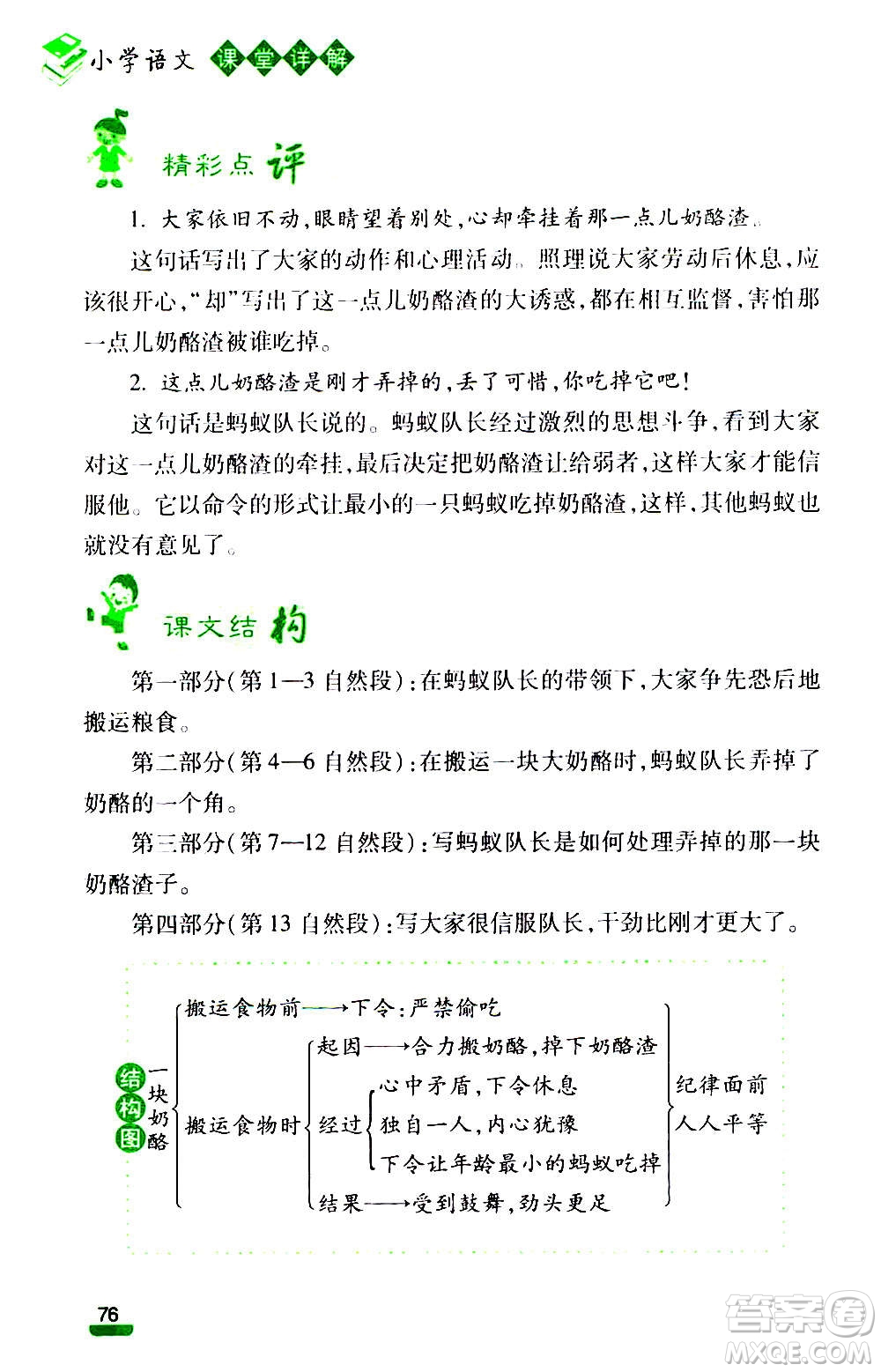 云南大學(xué)出版社2020小學(xué)語文課堂詳解三年級上冊部編版答案