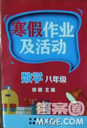 新疆文化出版社2021寒假作業(yè)及活動(dòng)數(shù)學(xué)八年級(jí)人教版答案