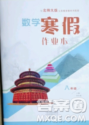 大象出版社2021數(shù)學(xué)寒假作業(yè)本八年級(jí)北師大版答案