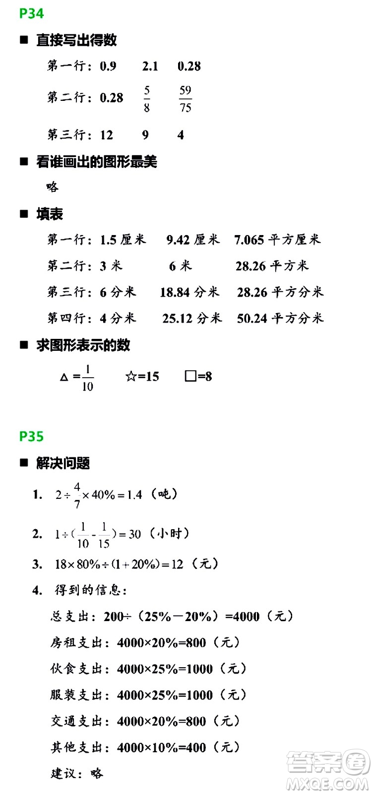 浙江教育出版社2021寒假新時(shí)空六年級R版答案