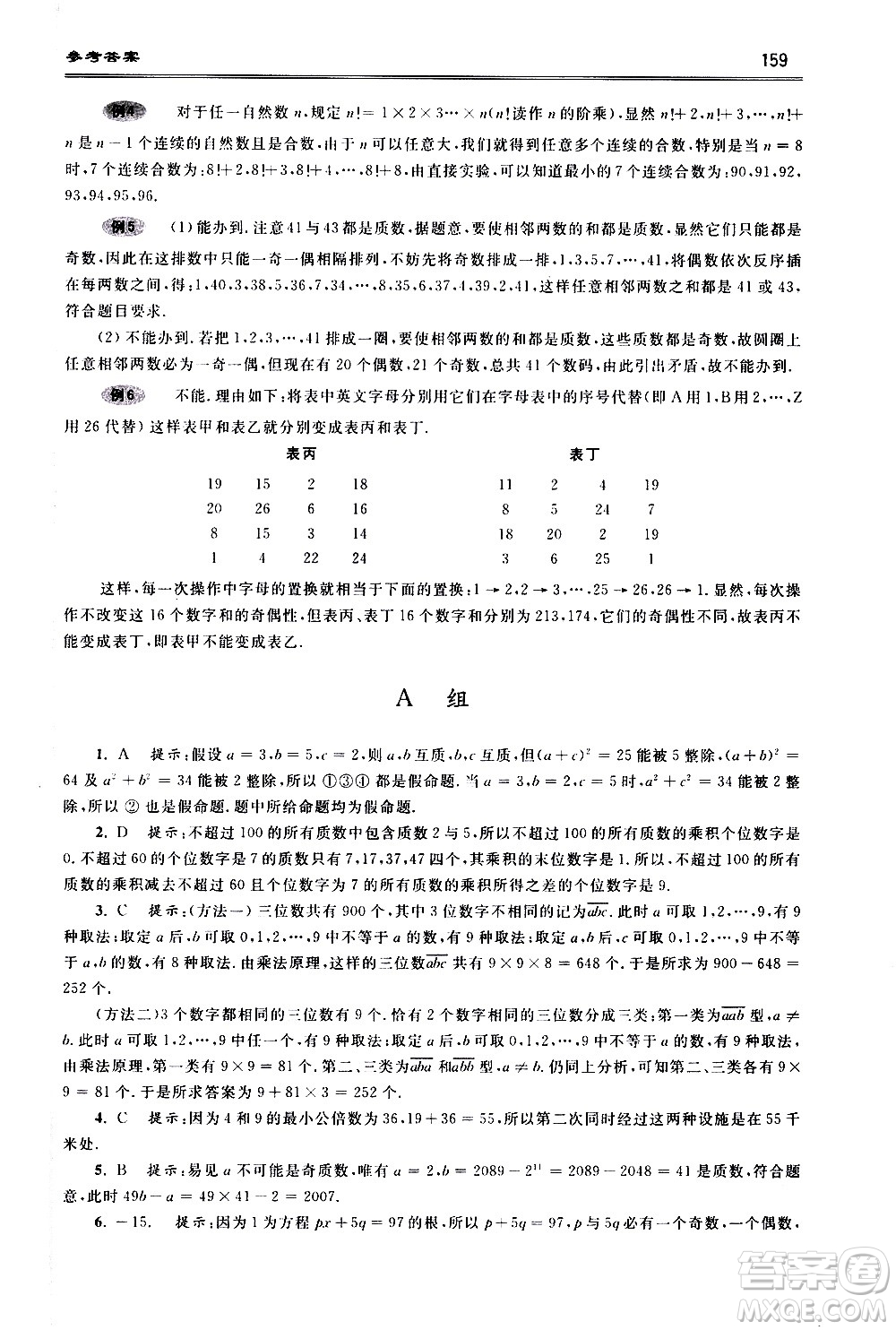 浙江大學(xué)出版社2021年初中數(shù)學(xué)培優(yōu)題解題方法與階梯訓(xùn)練七年級答案