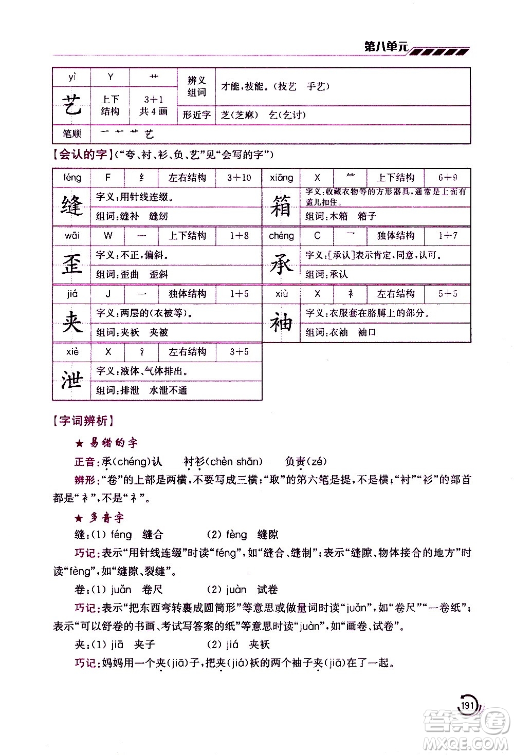 江蘇鳳凰美術(shù)出版社2021小學(xué)語(yǔ)文學(xué)霸三年級(jí)下冊(cè)全國(guó)版答案