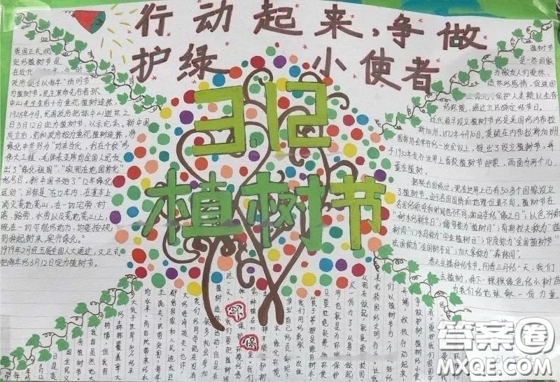 2021植樹節(jié)手抄報(bào)圖片匯總 關(guān)于2021植樹節(jié)手抄報(bào)圖片簡(jiǎn)單又好看