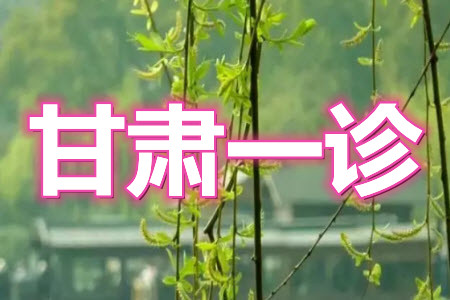 2021年甘肅省第一次高考診斷考試語(yǔ)文試題及答案