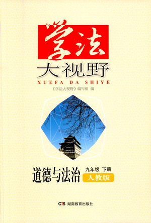 湖南教育出版社2021學(xué)法大視野道德與法治九年級(jí)下冊人教版答案