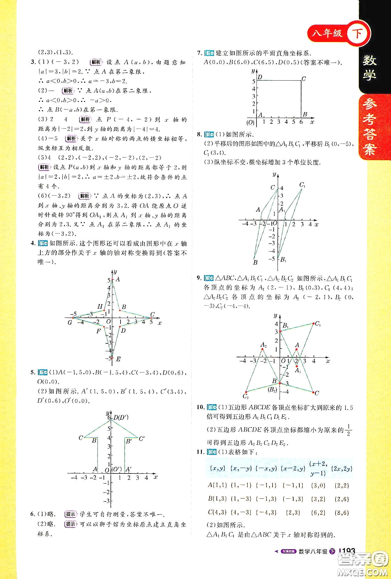 北京教育出版社2021年1+1輕巧奪冠課堂直播八年級(jí)數(shù)學(xué)下冊(cè)冀教版答案