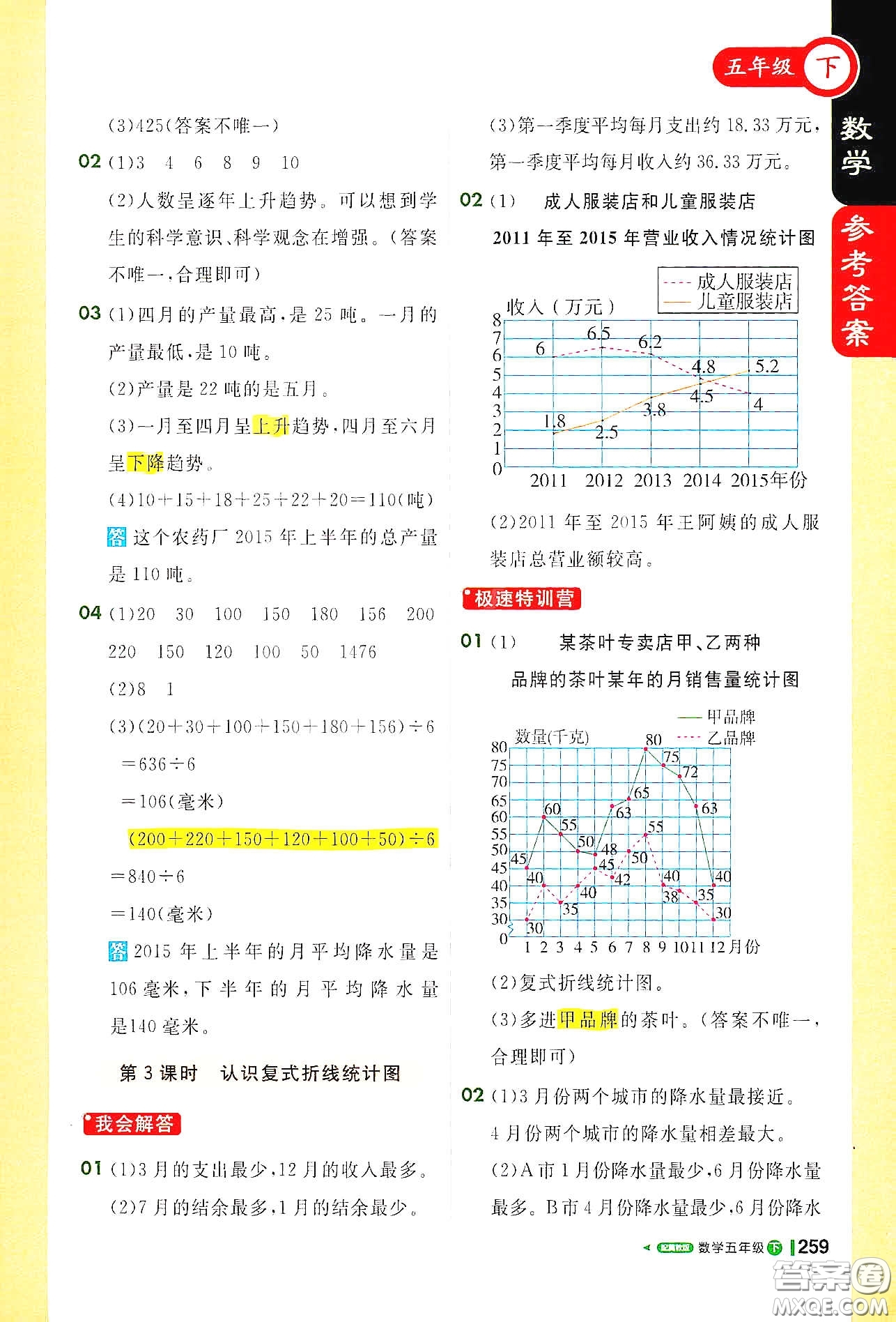 北京教育出版社2021年1+1輕巧奪冠課堂直播五年級(jí)數(shù)學(xué)下冊(cè)冀教版答案