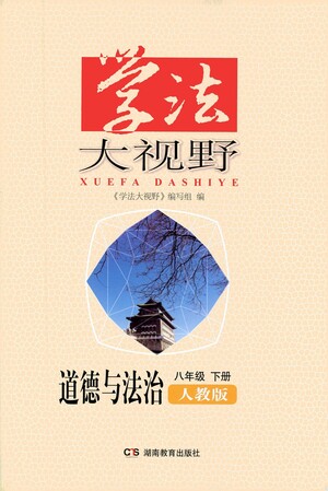 湖南教育出版社2021學(xué)法大視野道德與法治八年級下冊人教版答案