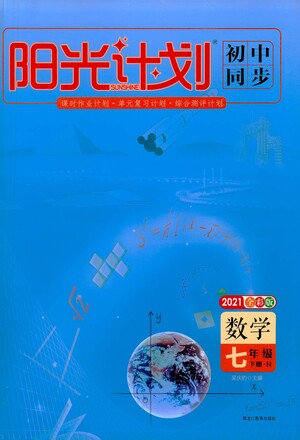 黑龍江教育出版社2021春陽光計(jì)劃初中同步數(shù)學(xué)七年級(jí)下冊(cè)R人教版答案