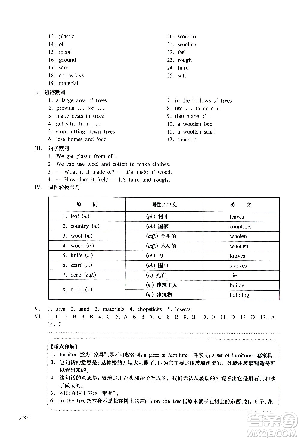 華東師范大學(xué)出版社2021華東師大版一課一練六年級(jí)英語增強(qiáng)版第二學(xué)期答案