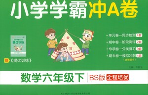 陜西師范大學出版總社有限公司2021小學學霸沖A卷數學六年級下冊BS北師大版答案