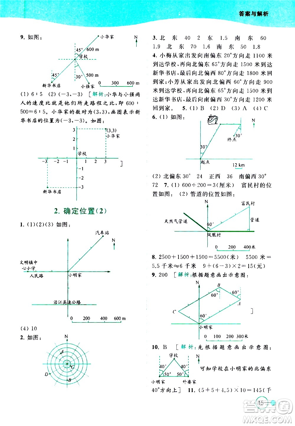 北京教育出版社2021亮點給力提優(yōu)班多維互動空間數(shù)學六年級下冊江蘇版答案