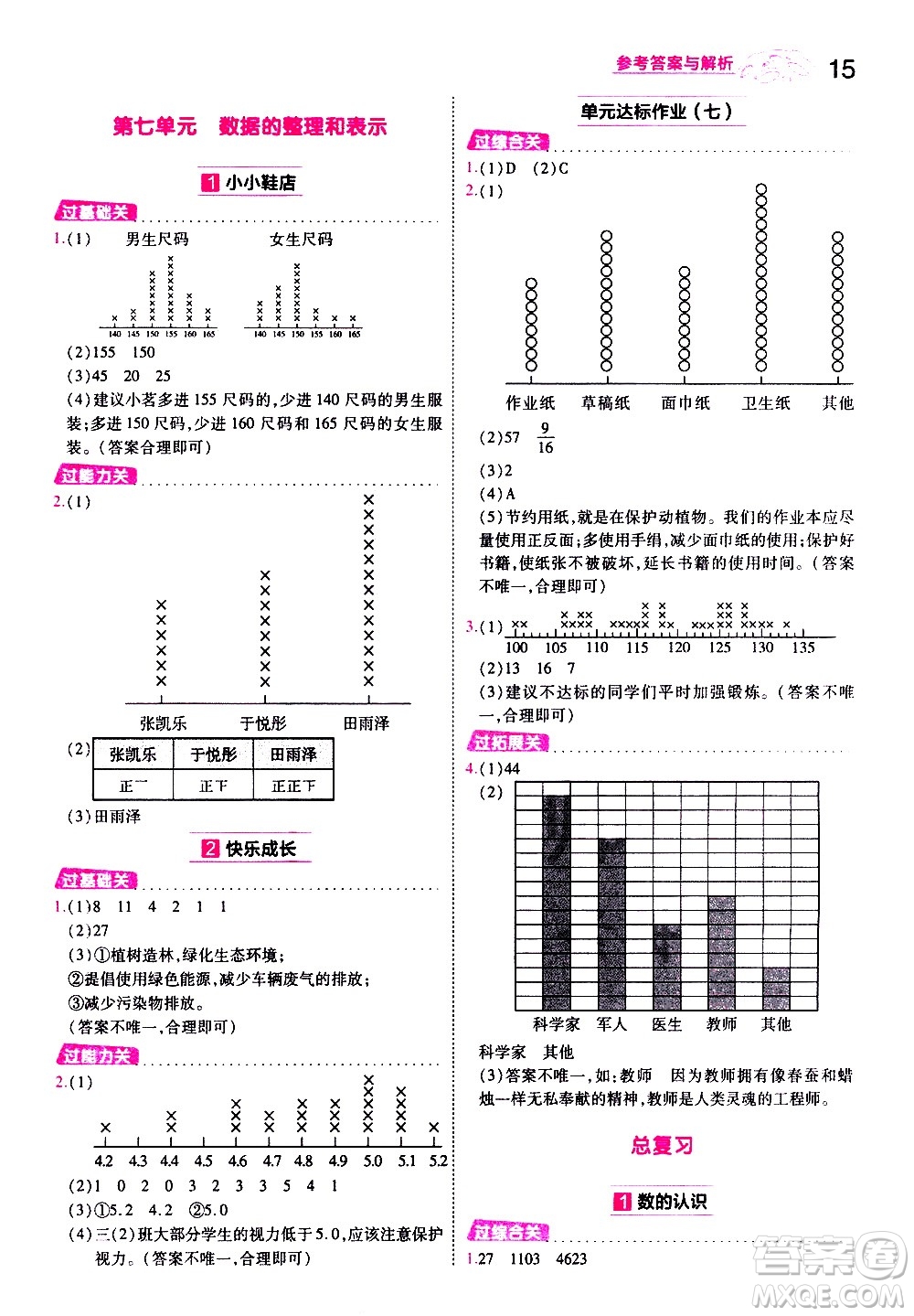 南京師范大學(xué)出版社2021春季一遍過(guò)小學(xué)數(shù)學(xué)三年級(jí)下冊(cè)BSD北師大版答案