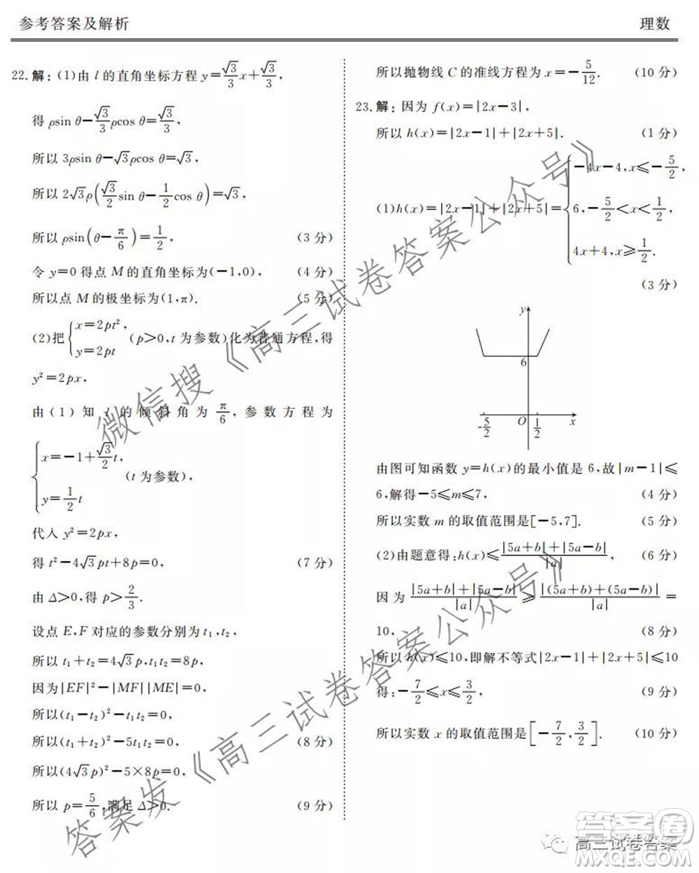 2021屆天府名校5月高三診斷性考試?yán)砜茢?shù)學(xué)答案