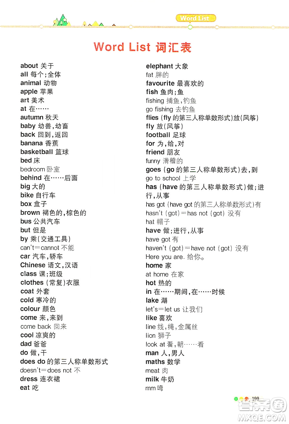 現(xiàn)代教育出版社2021教材解讀英語三年級起點三年級下冊WS外研版答案