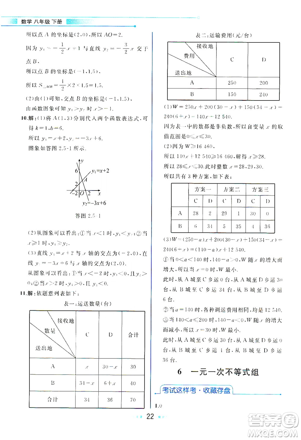 現(xiàn)代教育出版社2021教材解讀數(shù)學(xué)八年級(jí)下冊(cè)BS北師大版答案