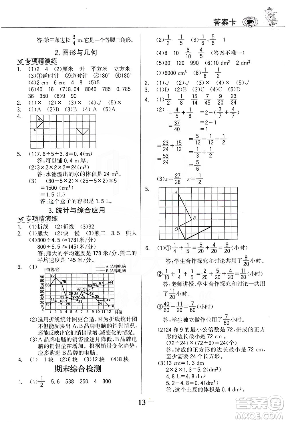 延邊大學(xué)出版社2021世紀(jì)金榜金榜大講堂數(shù)學(xué)五年級(jí)下冊(cè)人教版答案