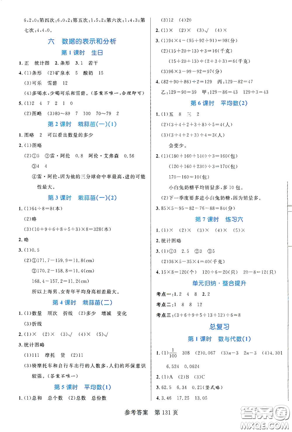 沈陽出版社2021中辰傳媒黃岡名師天天練四年級數(shù)學下冊北師大版雙色版答案