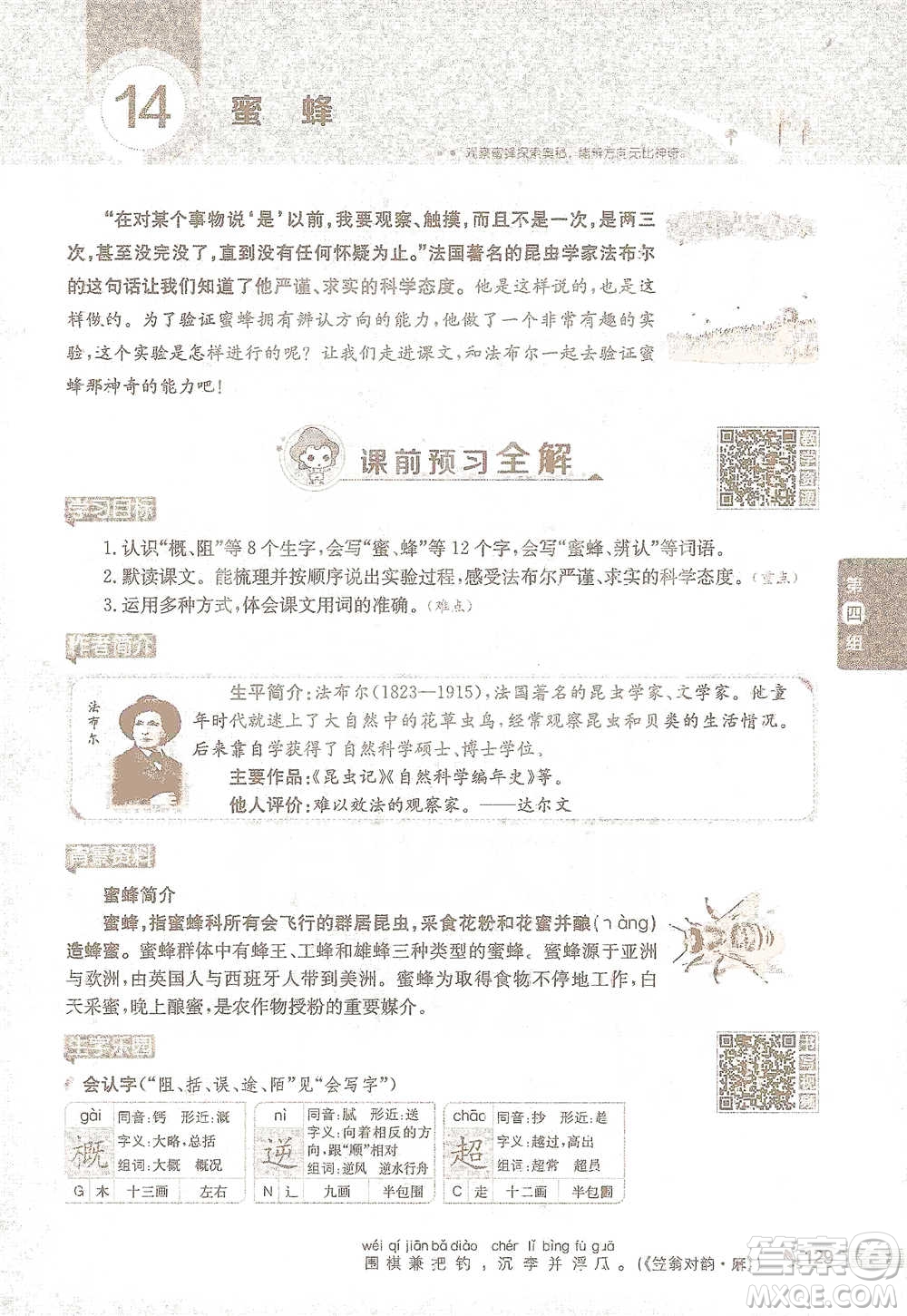 陜西人民教育出版社2021小學(xué)教材全解三年級(jí)語文下冊(cè)人教版參考答案