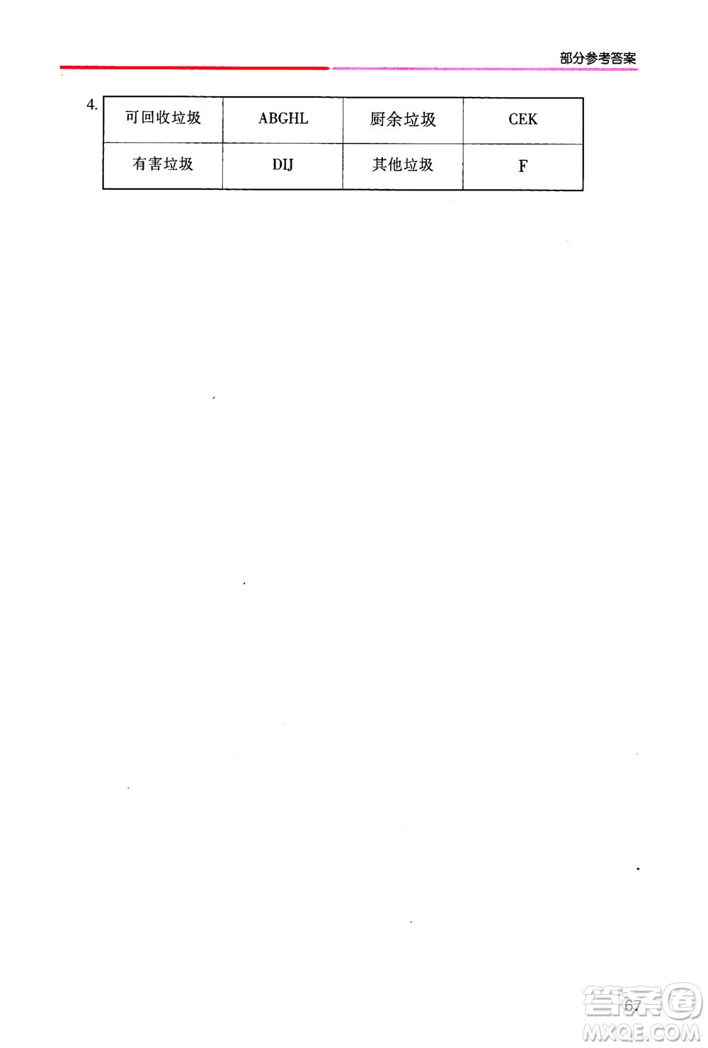 浙江少年兒童出版社2021每課一練六年級(jí)下冊(cè)小學(xué)科學(xué)J教科版優(yōu)化版答案