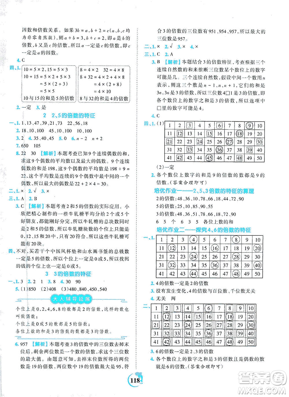 江西人民出版社2021春王朝霞德才兼?zhèn)渥鳂I(yè)創(chuàng)新設(shè)計(jì)數(shù)學(xué)五年級(jí)下冊(cè)RJ版人教版答案