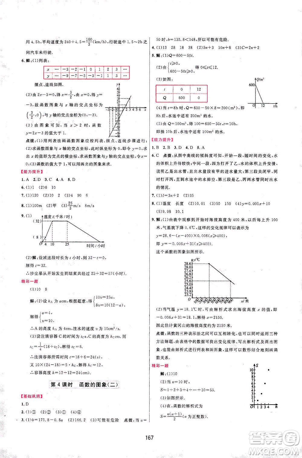 吉林教育出版社2021三維數(shù)字課堂數(shù)學(xué)八年級(jí)下冊(cè)人教版答案