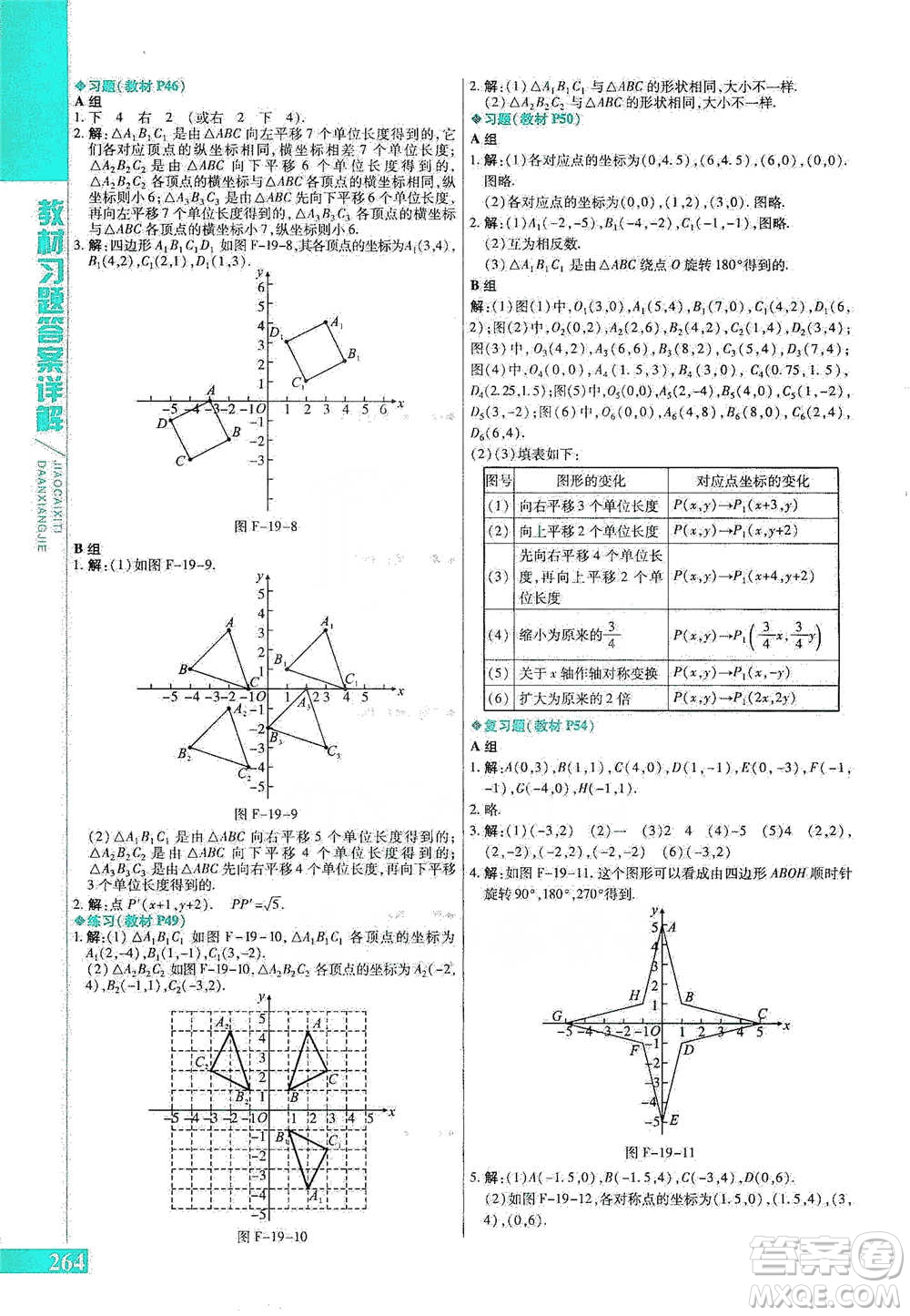 北京教育出版社2021倍速學習法八年級數(shù)學下冊冀教版參考答案