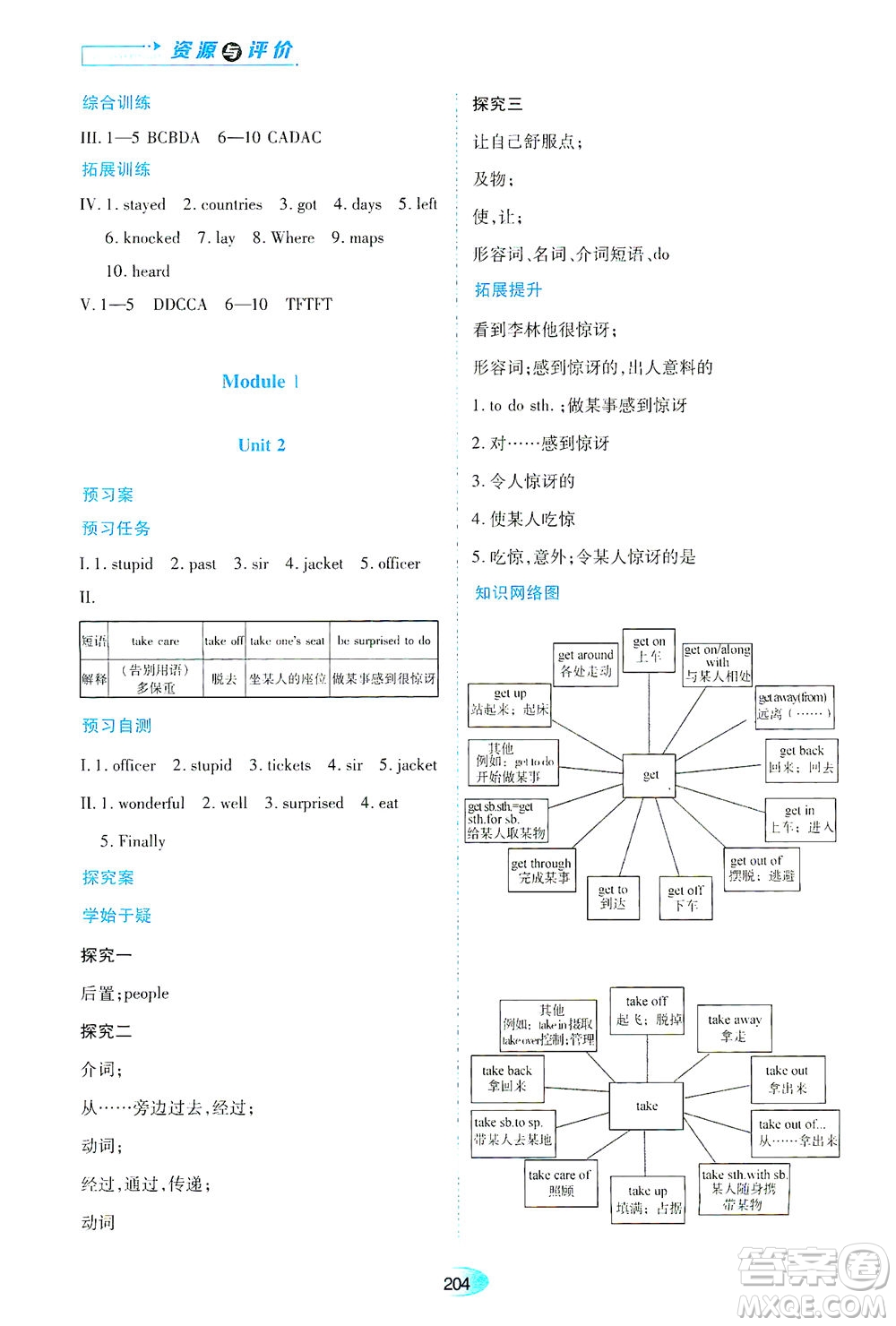 黑龍江教育出版社2021資源與評(píng)價(jià)九年級(jí)英語下冊(cè)外研版答案