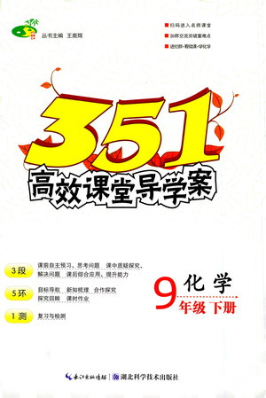 湖北科學技術出版社2021年351高效課堂導學案化學九年級下人教版答案