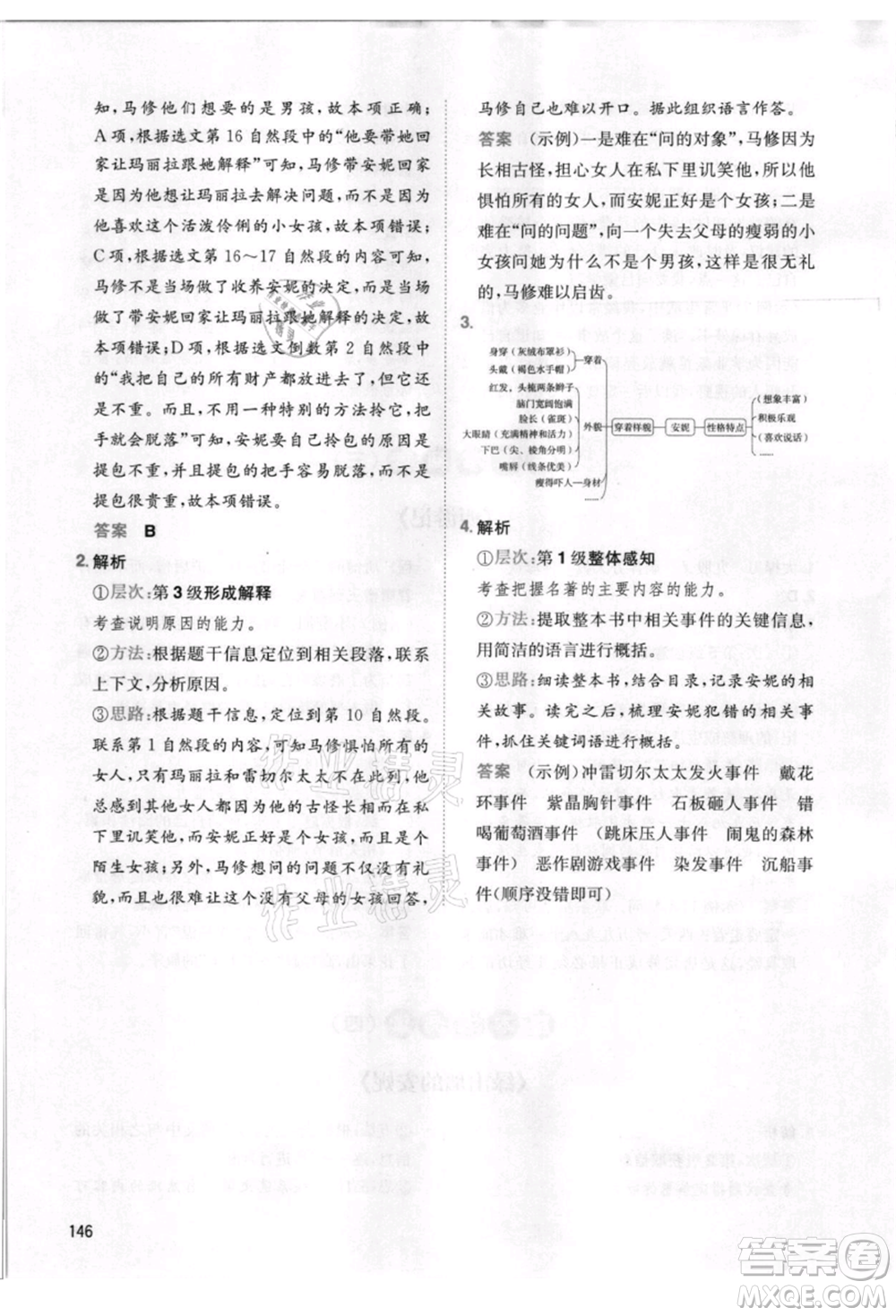 湖南教育出版社2021一本小學(xué)語文暑假閱讀四升五參考答案