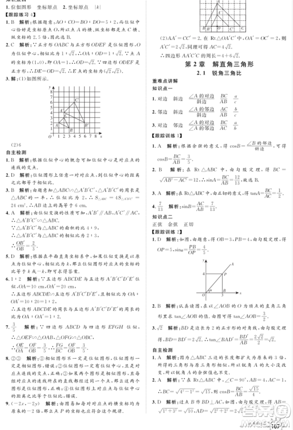 武漢大學(xué)出版社2021魯人泰斗假期好時(shí)光暑假訓(xùn)練營(yíng)八升九數(shù)學(xué)青島版參考答案