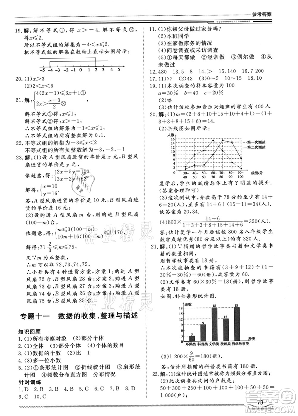 北京工業(yè)大學(xué)出版社2021假期生活指導(dǎo)七年級數(shù)學(xué)答案