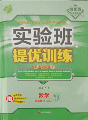 江蘇人民出版社2021實驗班提優(yōu)訓練八年級上冊數(shù)學蘇科版江蘇專版參考答案