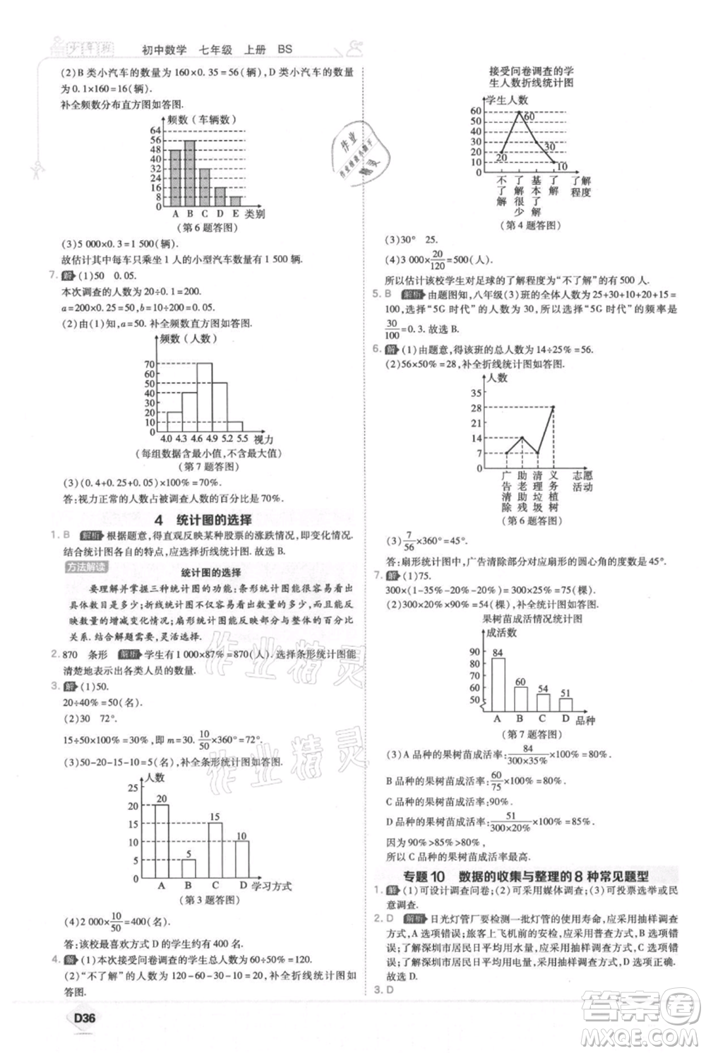 開明出版社2021少年班初中數(shù)學(xué)七年級(jí)上冊(cè)北師大版參考答案