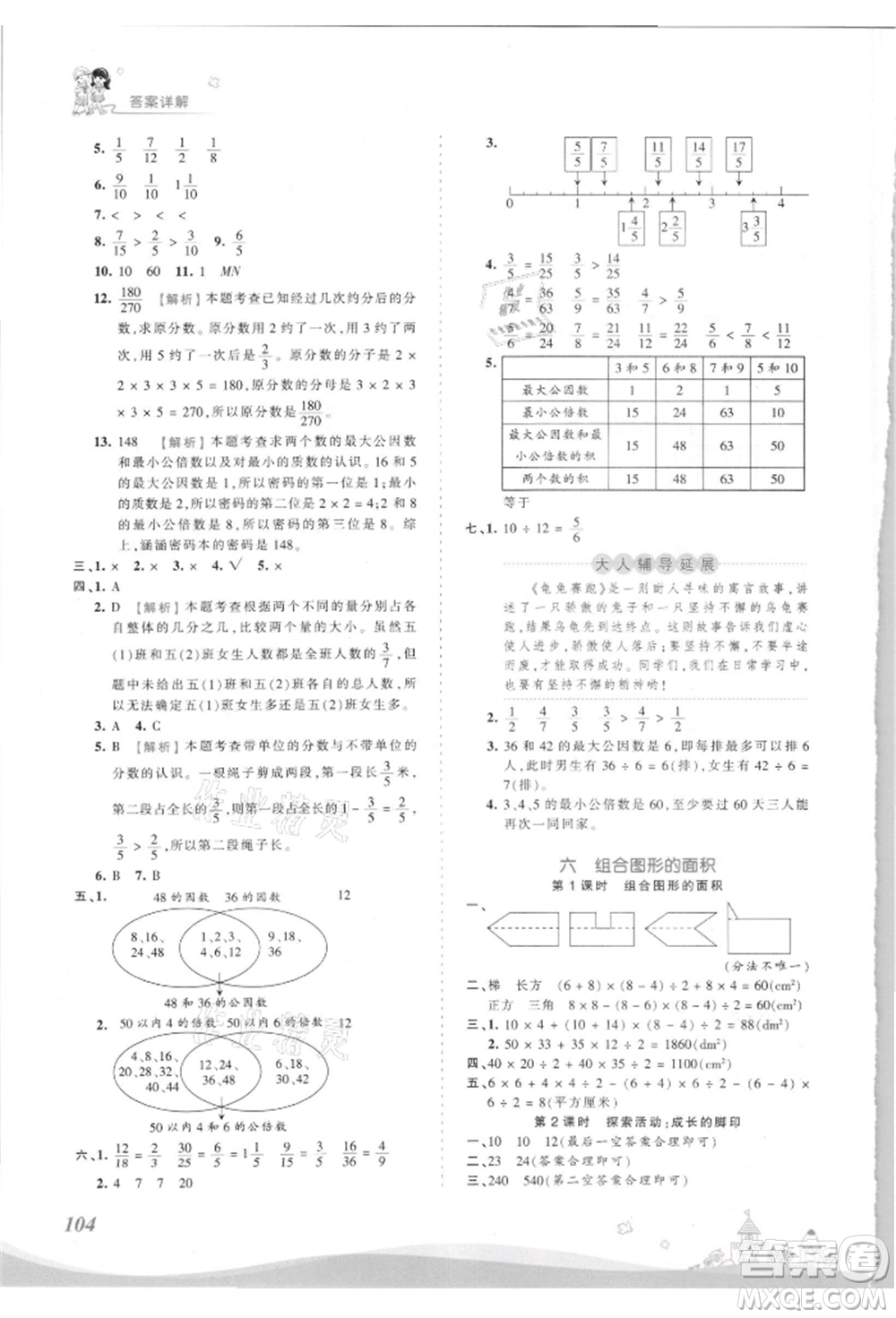 江西人民出版社2021王朝霞創(chuàng)維新課堂同步優(yōu)化訓(xùn)練五年級上冊數(shù)學(xué)北師大版參考答案