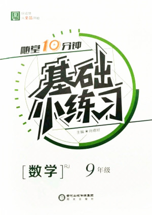 陽光出版社2021全品基礎(chǔ)小練習(xí)數(shù)學(xué)九年級全一冊人教版答案