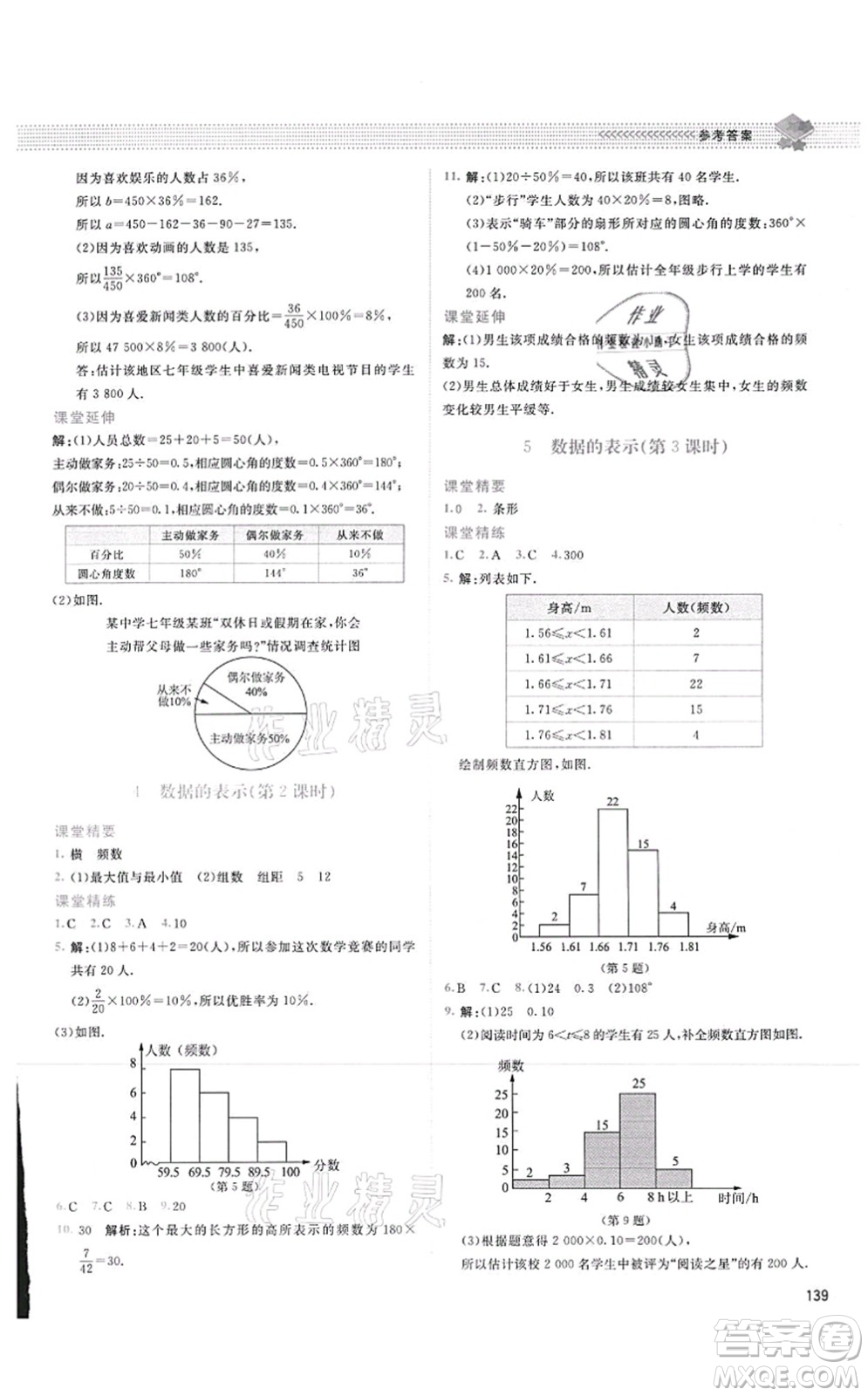 北京師范大學(xué)出版社2021課堂精練七年級(jí)數(shù)學(xué)上冊(cè)北師大版四川專版答案