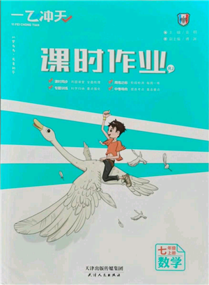 天津人民出版社2021一飛沖天課時作業(yè)七年級上冊數(shù)學(xué)人教版參考答案