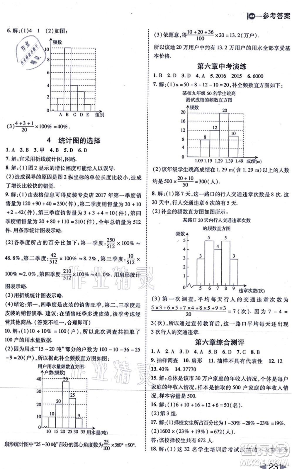 北方婦女兒童出版社2021勝券在握打好基礎(chǔ)作業(yè)本七年級數(shù)學(xué)上冊BS北師大版答案