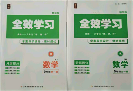 吉林出版集團有限責任公司2021全效學(xué)習(xí)課時提優(yōu)九年級數(shù)學(xué)人教版精華版參考答案