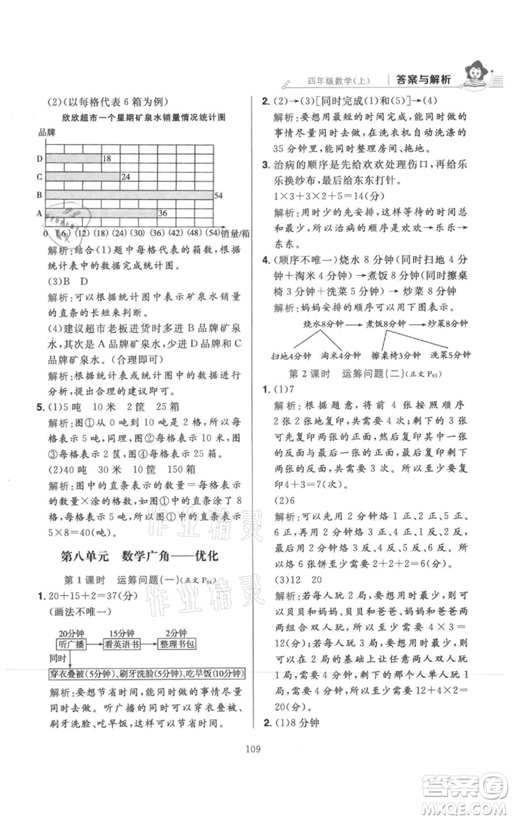 陜西人民教育出版社2021小學(xué)教材全練四年級上冊數(shù)學(xué)人教版參考答案