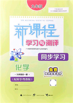 廣西教育出版社2021新課程學(xué)習(xí)與測(cè)評(píng)同步學(xué)習(xí)九年級(jí)化學(xué)全一冊(cè)科學(xué)粵教版答案