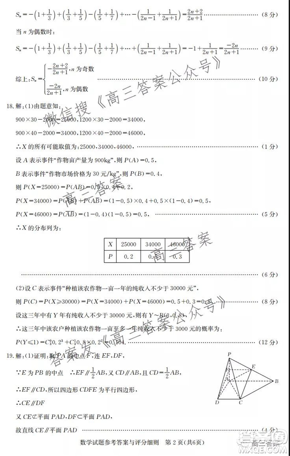 湖北省部分重點中學(xué)2022屆高三第一次聯(lián)考數(shù)學(xué)試題及答案