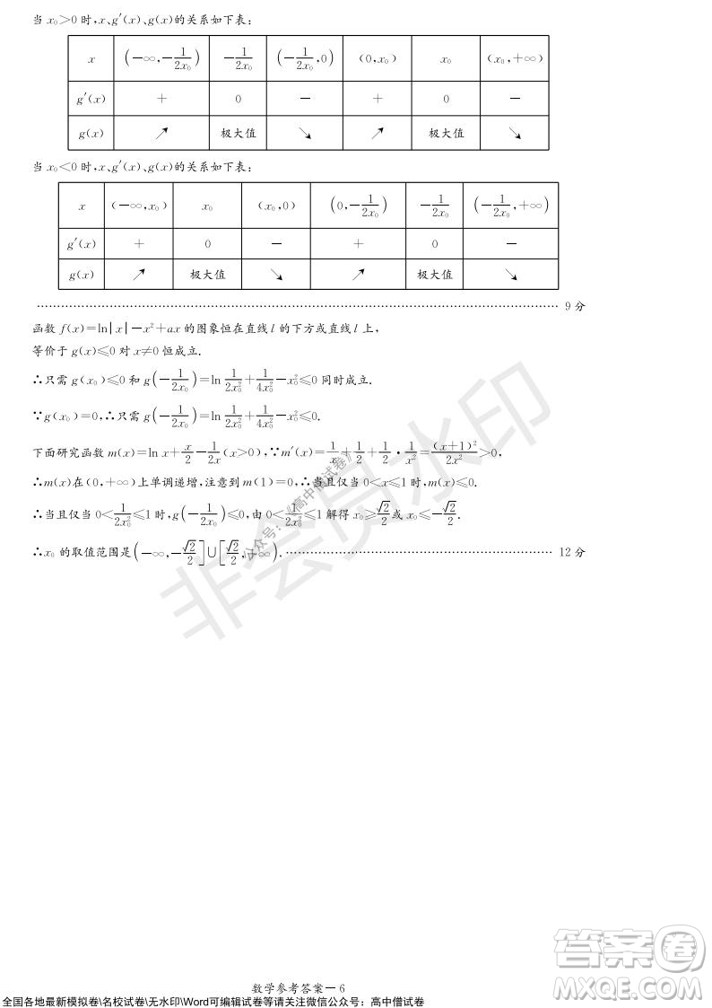 2022屆長沙一中深圳實驗學(xué)校高三聯(lián)考數(shù)學(xué)試題及答案