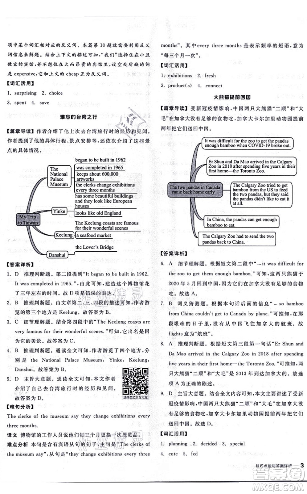 陽(yáng)光出版社2021練就優(yōu)等生八年級(jí)英語(yǔ)上冊(cè)RJ人教版答案