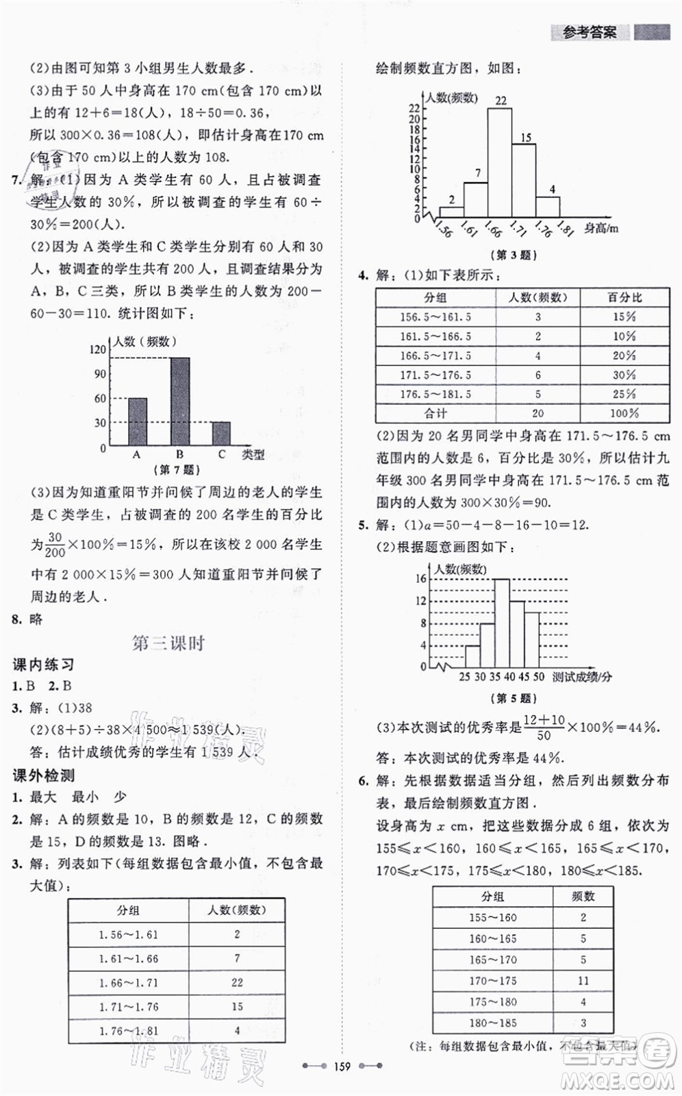 北京師范大學出版社2021伴你學七年級數(shù)學上冊北師大版答案