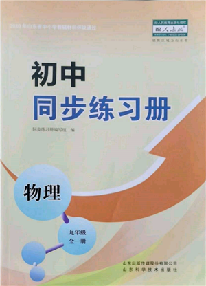 山東科學(xué)技術(shù)出版社2021初中同步練習(xí)冊(cè)九年級(jí)物理人教版參考答案