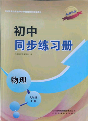 山東科學(xué)技術(shù)出版社2021初中同步練習(xí)冊九年級物理上冊教科版參考答案