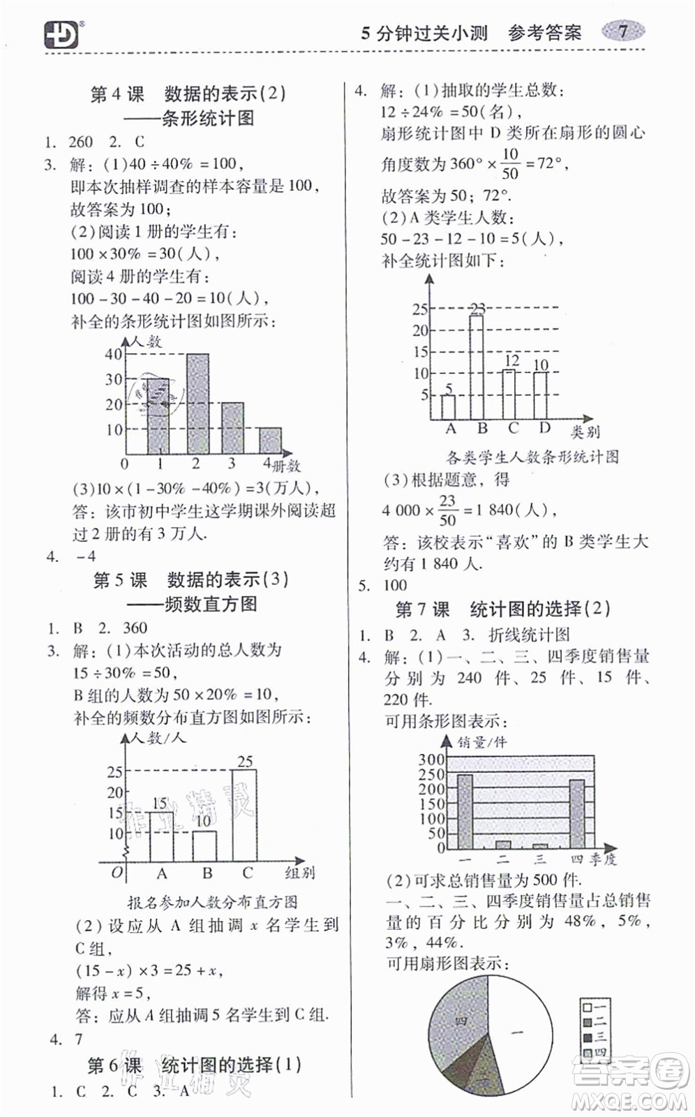 電子科技大學(xué)出版社2021零障礙導(dǎo)教導(dǎo)學(xué)案七年級(jí)數(shù)學(xué)上冊(cè)BSSX北師版答案