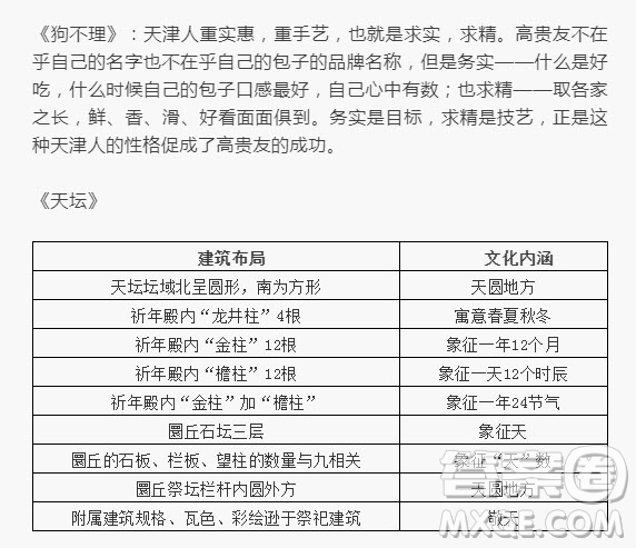 2022年語文報(bào)七年級寒假專號第39-41頁世遺魅力主題參考答案